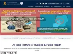 Sites similar to aiihph.gov.in