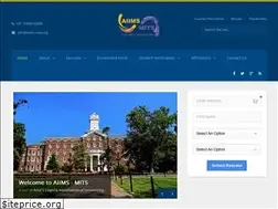 Sites similar to aiims-mits.org