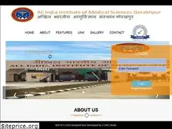 Sites similar to aiimsgorakhpur.in