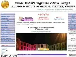 Sites similar to aiimsjodhpur.edu.in
