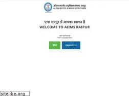 Sites similar to aiimsraipur.edu.in