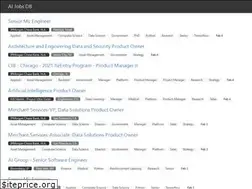 Sites similar to aijobsdb.com