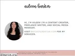 Sites similar to aileenbarker.com