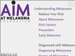 Sites similar to aimatmelanoma.org