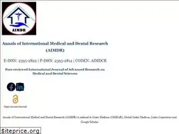Sites similar to aimdrjournal.com