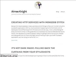 Sites similar to aimeemarieknight.com