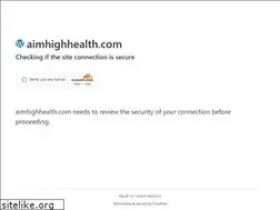 Sites similar to aimhighhealth.com