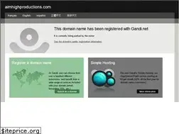 Sites similar to aimhighproductions.com