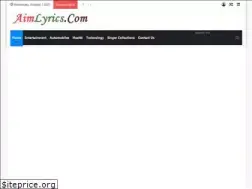 Sites similar to aimlyrics.com