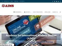 Sites similar to aims.education