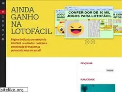 Sites similar to aindaganhonalotofacil.blogspot.com