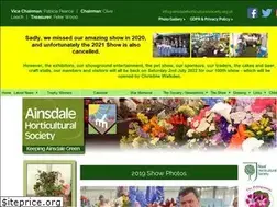 Sites similar to ainsdalehorticulturalsociety.org.uk
