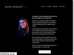 Sites similar to ainsleyholman.com