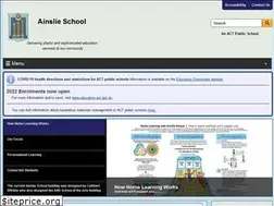 Sites similar to ainslies.act.edu.au