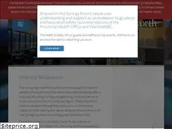 Sites similar to ainsworthhotsprings.com