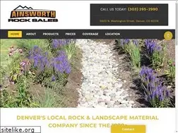 Sites similar to ainsworthrocksales.com