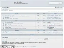 Sites similar to aintnoright.org