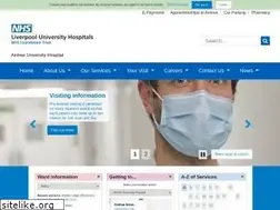 Sites similar to aintreehospital.nhs.uk