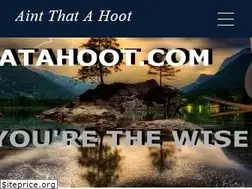 Sites similar to aintthatahoot.com
