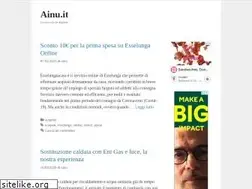 Sites similar to ainu.it