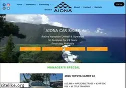Sites similar to aionacars.com