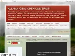 Sites similar to aiou-islamabad.blogspot.com