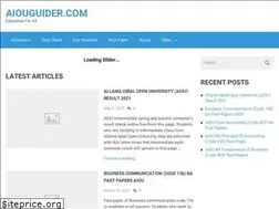 Sites similar to aiouguider.com
