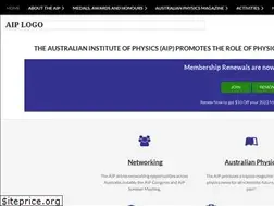 Sites similar to aip.org.au