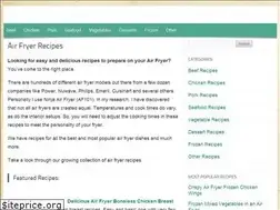 Sites similar to air-fried.com