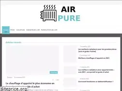 Sites similar to air-pure.fr