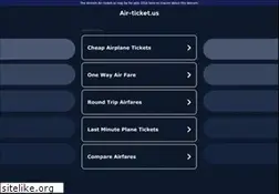 Sites similar to air-ticket.us