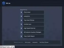 Sites similar to air.ca