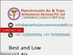 Sites similar to airambulanceservicesdelhi.com