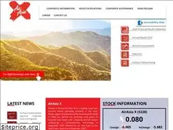 Sites similar to airasiax.listedcompany.com