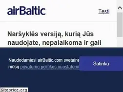 Sites similar to airbaltic.lt