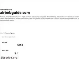 Sites similar to airbnbguide.com