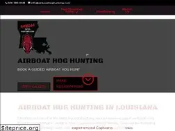 Sites similar to airboathoghunting.com