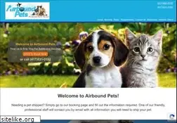 Sites similar to airboundpets.com