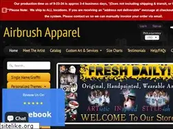Sites similar to airbrushapparel.com