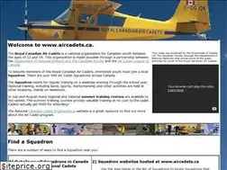Sites similar to aircadets.ca