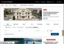 Sites similar to aircanada.ca