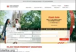 Sites similar to aircanadavacations.com