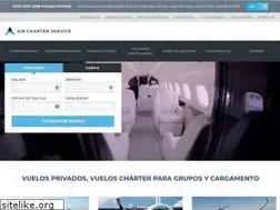 Sites similar to aircharterservice.es