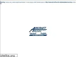 Sites similar to aircraft-archiv.de