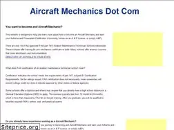 Sites similar to aircraft-mechanics.com