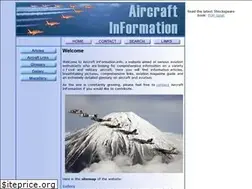 Sites similar to aircraftinformation.info
