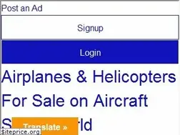 Sites similar to aircraftsalesworld.com