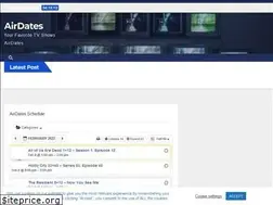 Sites similar to airdates.org