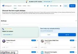 Sites similar to airdrop.com