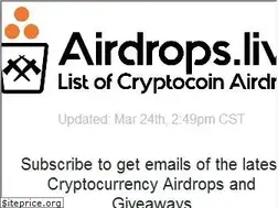 Sites similar to airdrops.live